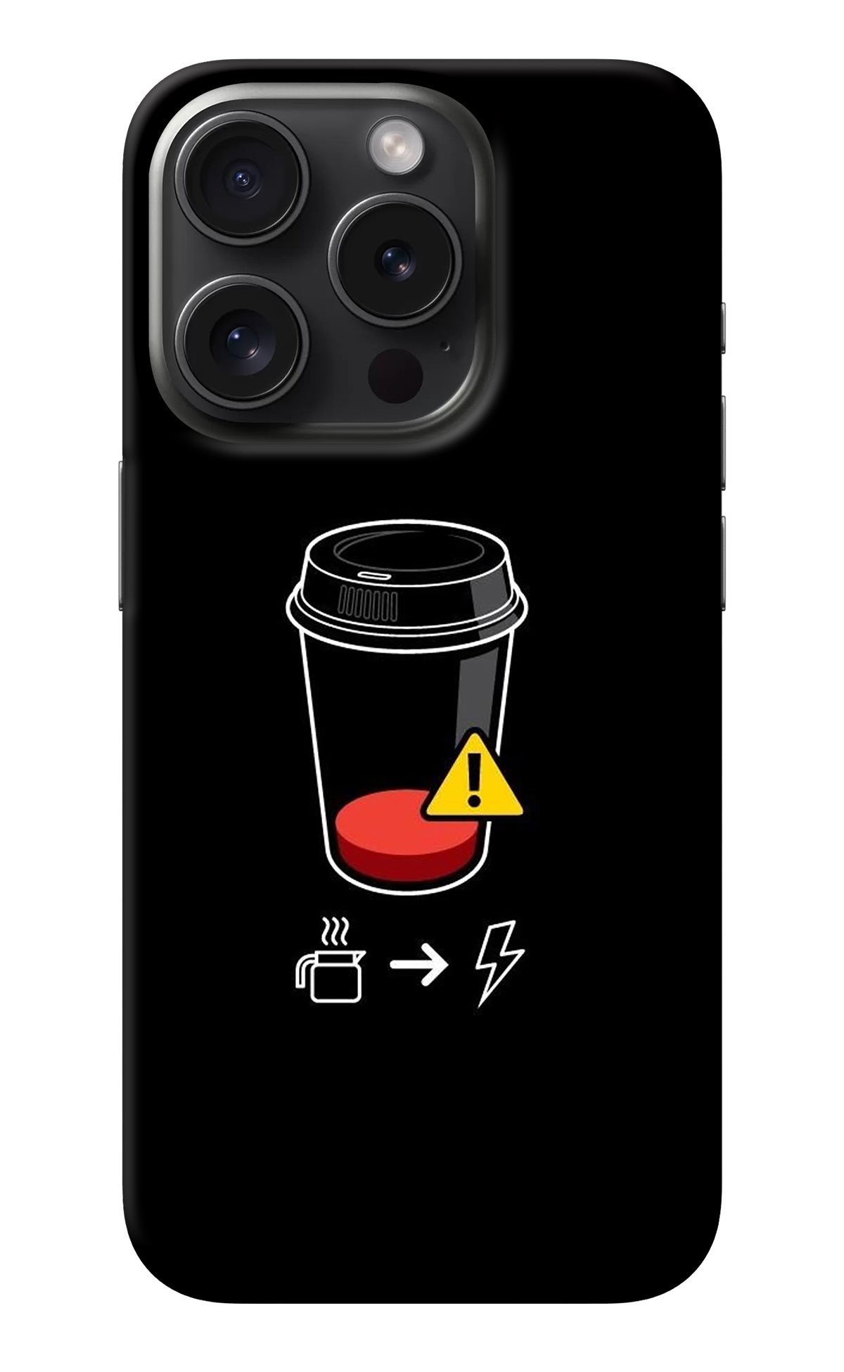 Coffee iPhone 15 Pro Back Cover