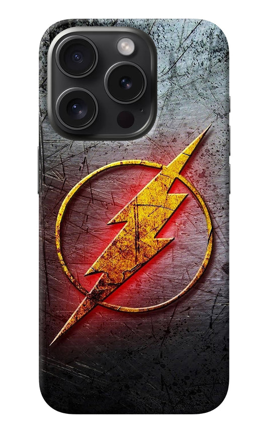Flash iPhone 15 Pro Back Cover