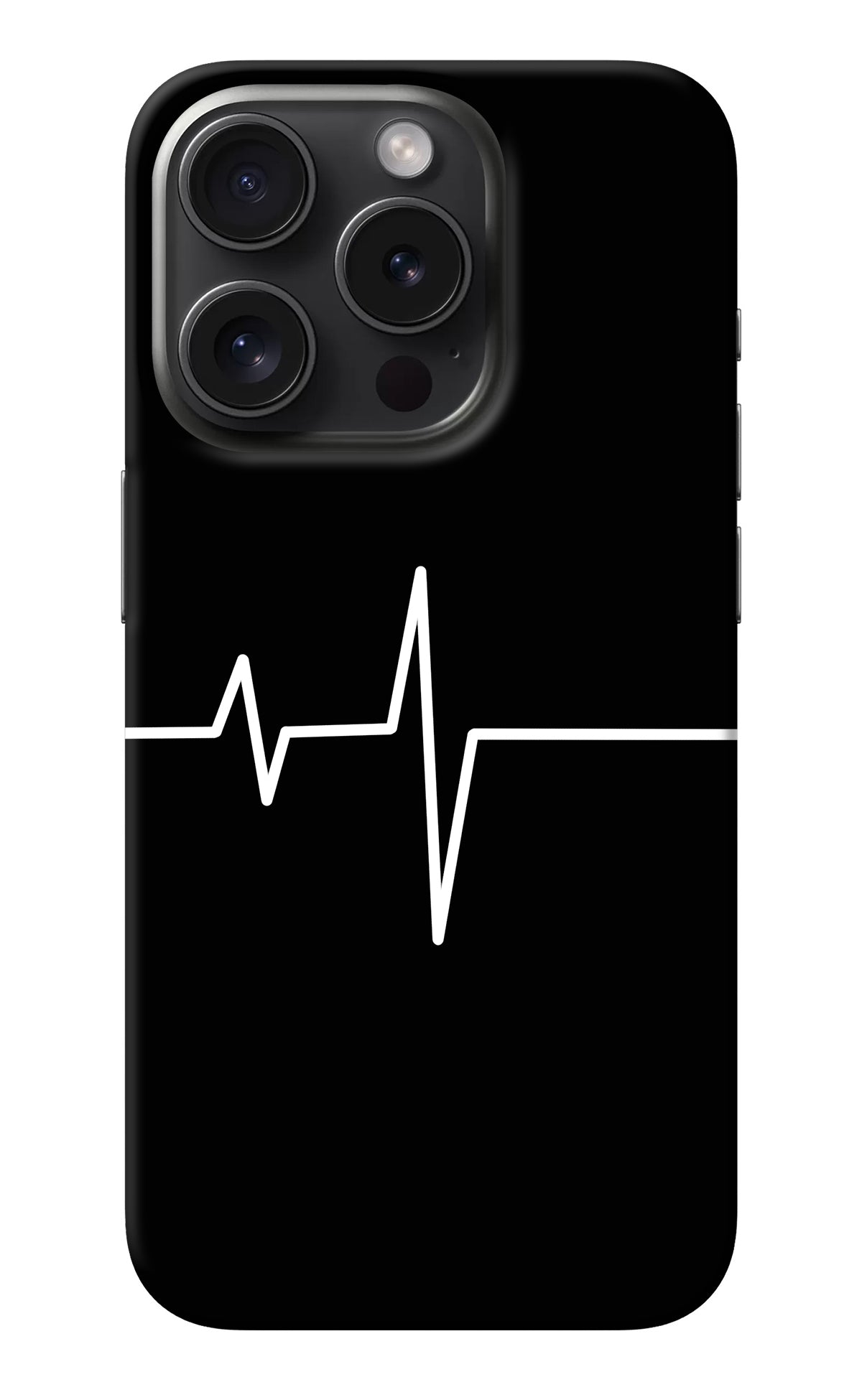 Heart Beats iPhone 15 Pro Back Cover