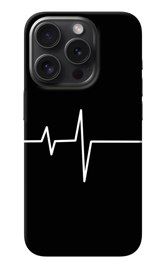 Heart Beats iPhone 15 Pro Back Cover