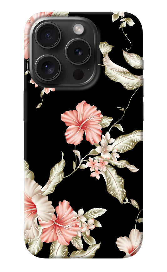 Flowers iPhone 15 Pro Back Cover