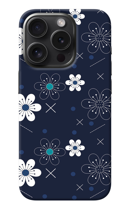 Flowers iPhone 15 Pro Back Cover