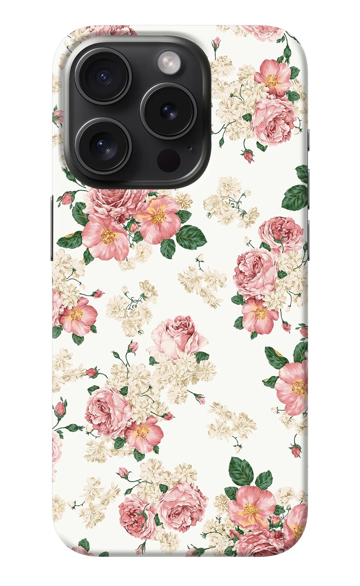 Flowers iPhone 15 Pro Back Cover