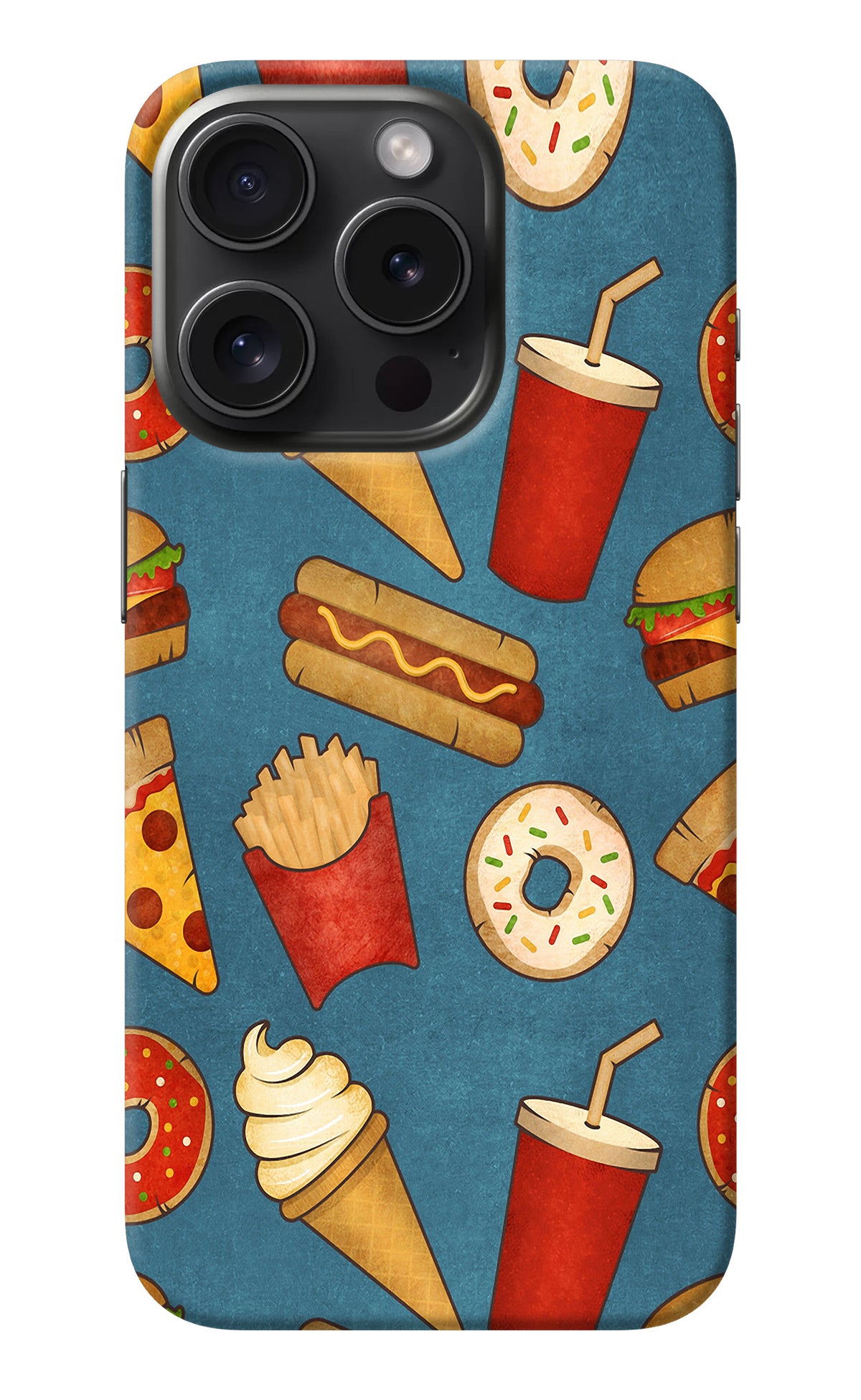 Foodie iPhone 15 Pro Back Cover