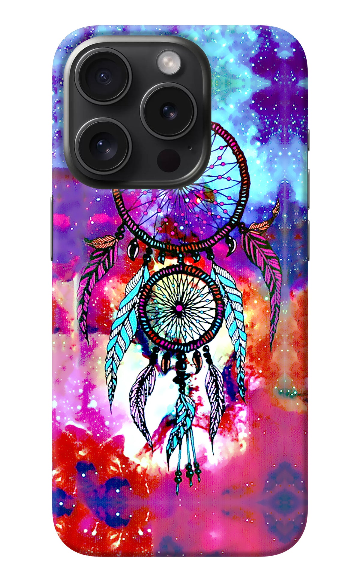 Dream Catcher Abstract iPhone 15 Pro Back Cover