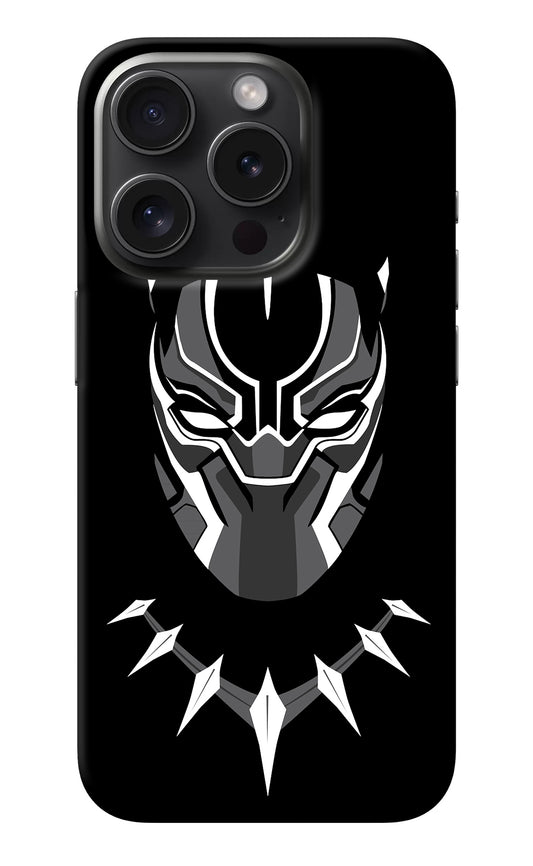 Black Panther iPhone 15 Pro Back Cover