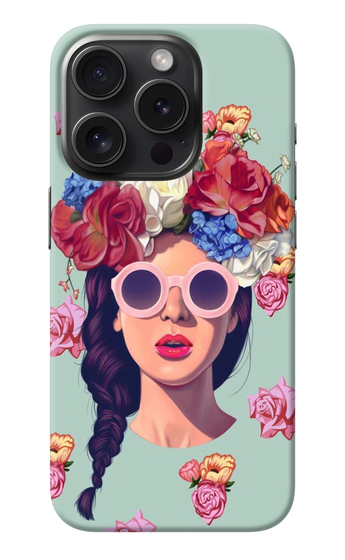 Pretty Girl iPhone 15 Pro Back Cover