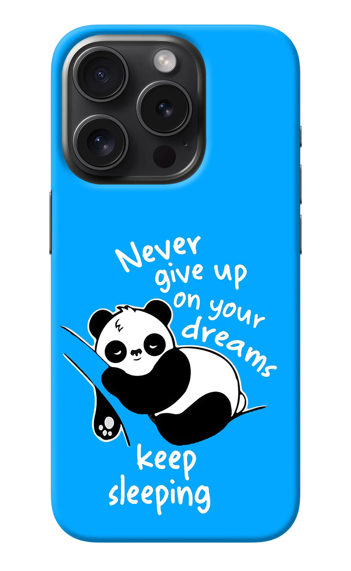 Keep Sleeping iPhone 15 Pro Back Cover