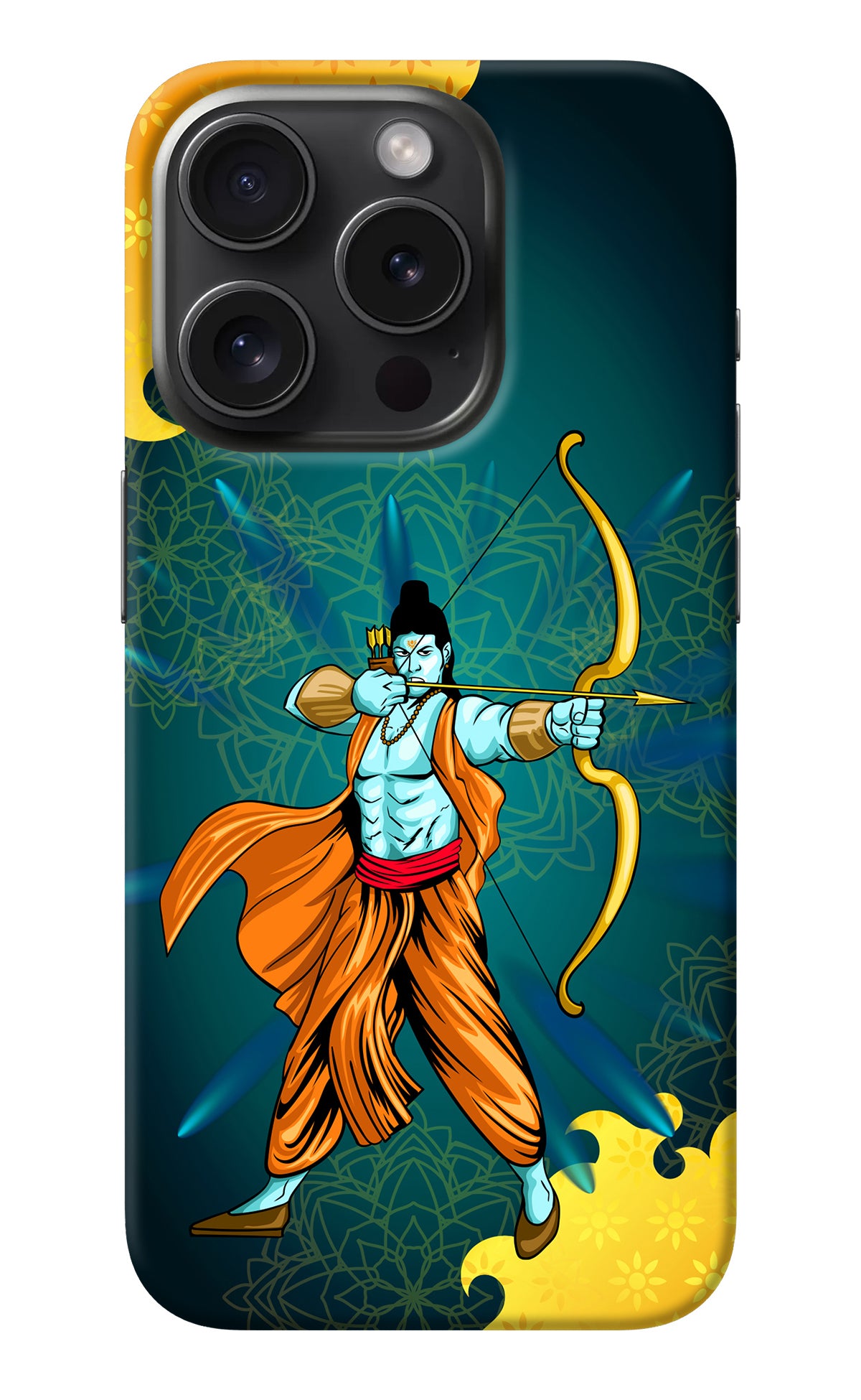 Lord Ram - 6 iPhone 15 Pro Back Cover