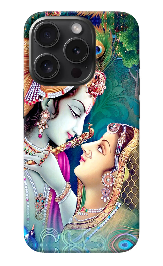 Lord Radha Krishna iPhone 15 Pro Back Cover