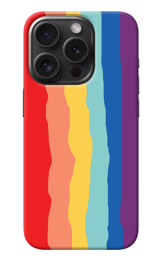 Rainbow iPhone 15 Pro Back Cover