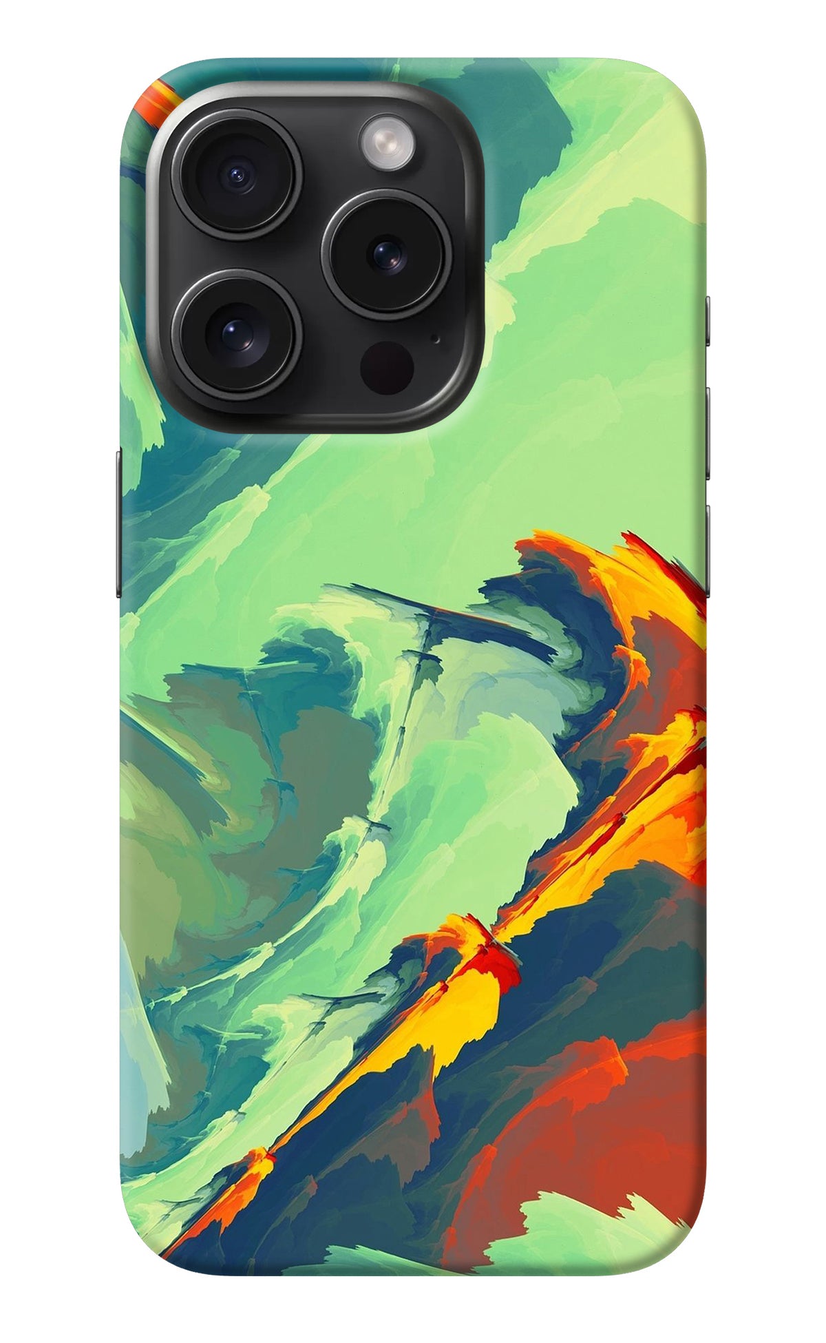 Paint Art iPhone 15 Pro Back Cover