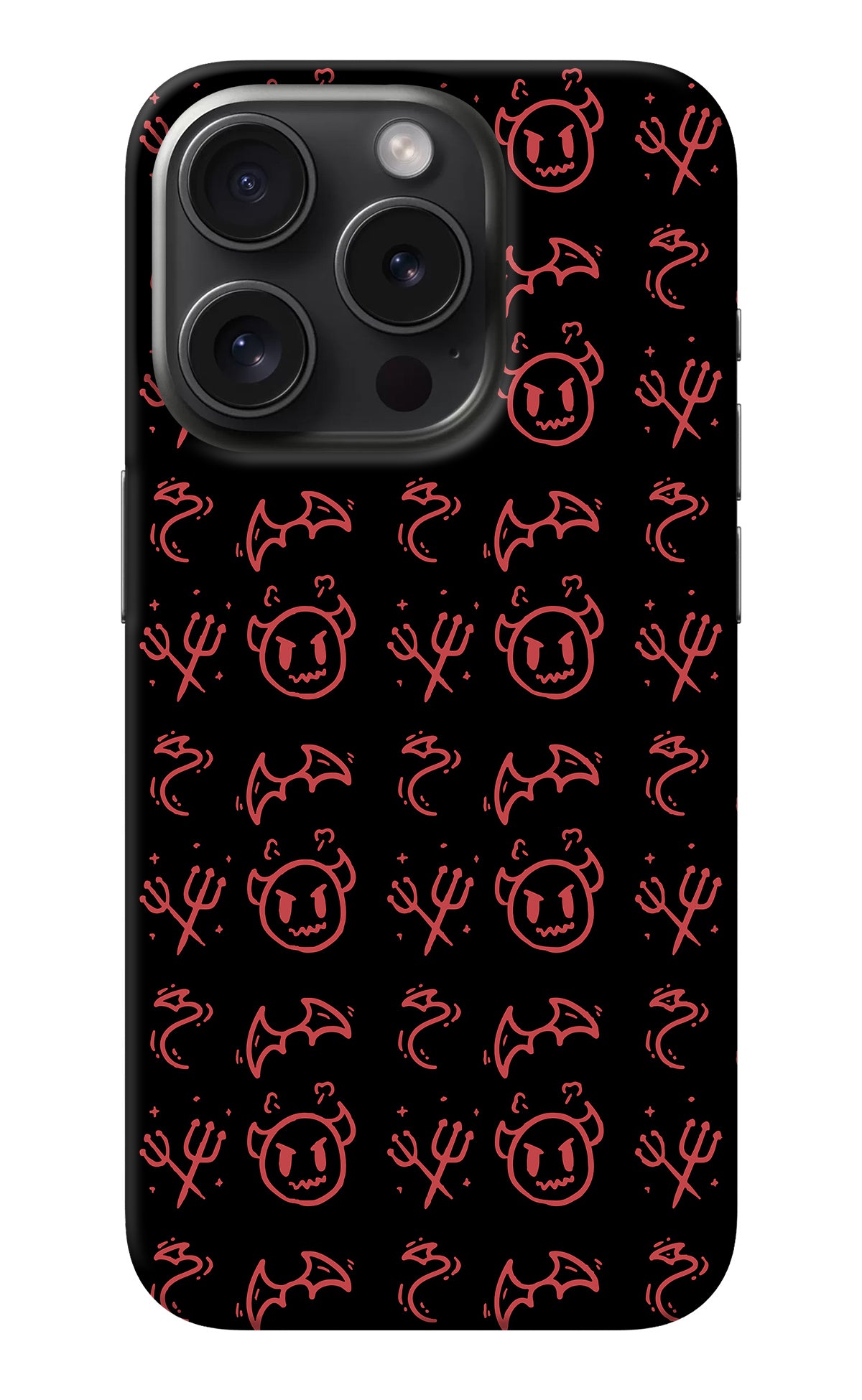 Devil iPhone 15 Pro Back Cover