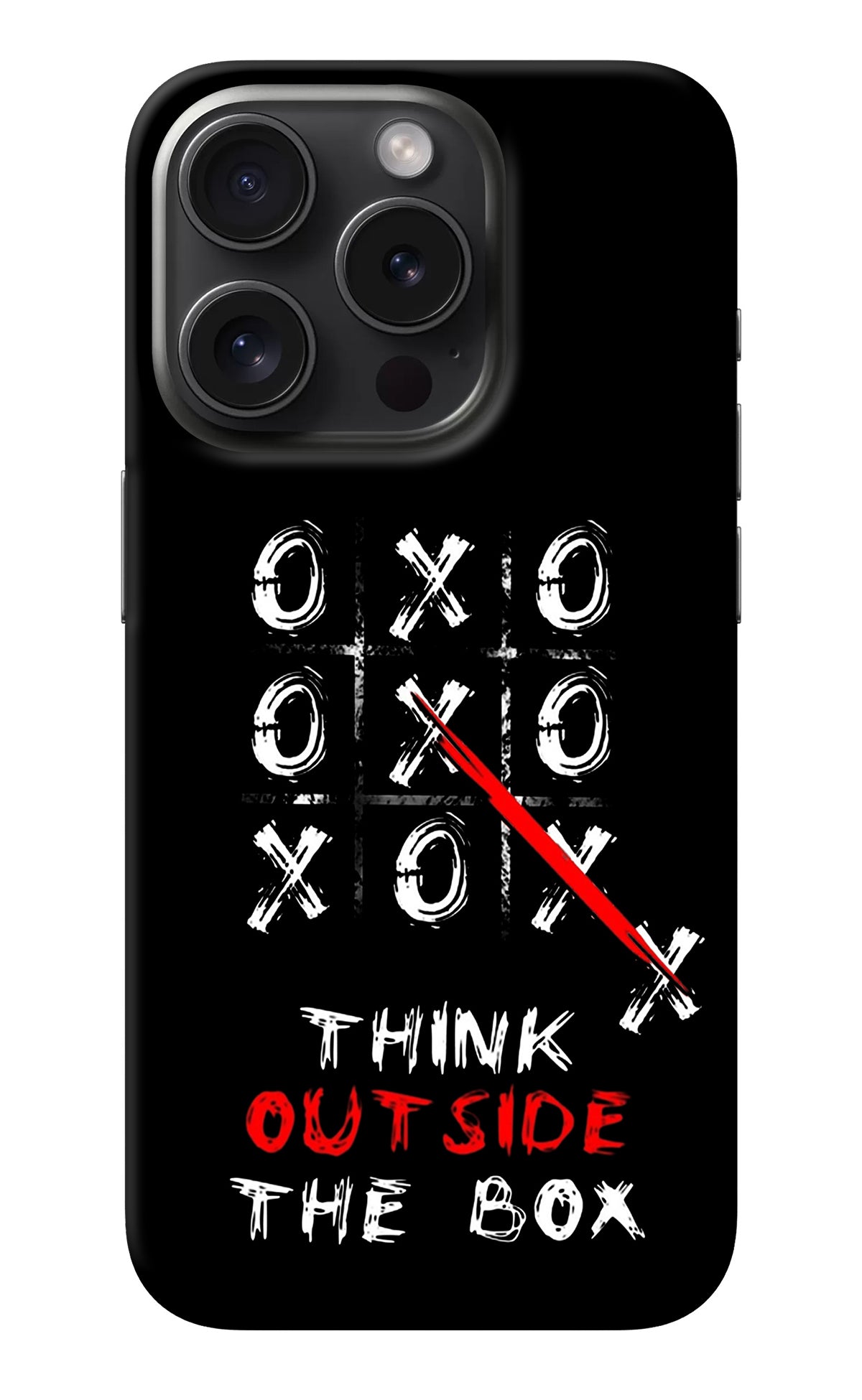 Think out of the BOX iPhone 15 Pro Back Cover