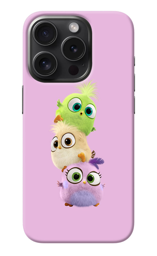 Cute Little Birds iPhone 15 Pro Back Cover