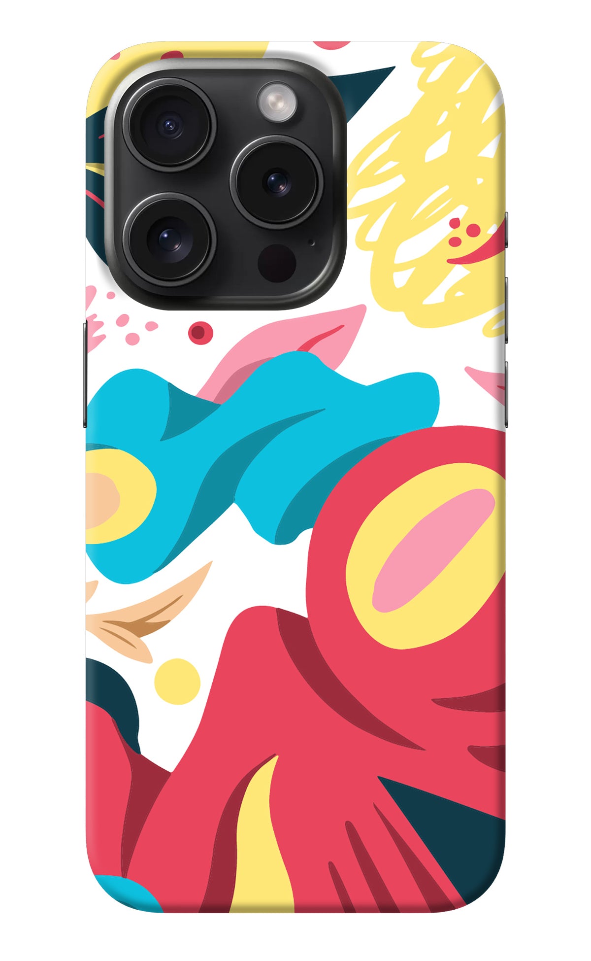 Trippy Art iPhone 15 Pro Back Cover