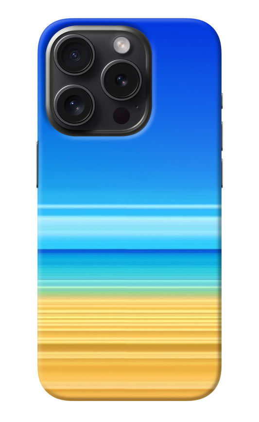 Beach Art iPhone 15 Pro Back Cover