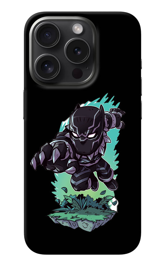 Black Panther iPhone 15 Pro Back Cover