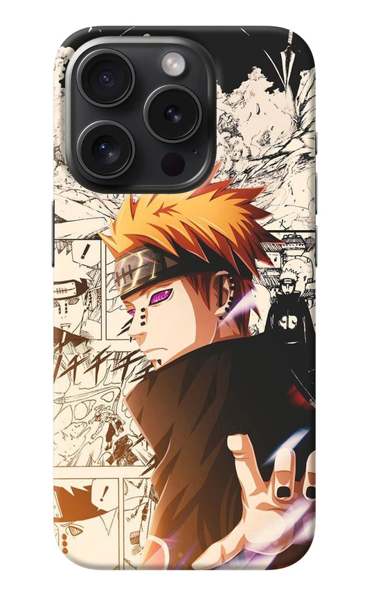 Pain Anime iPhone 15 Pro Back Cover