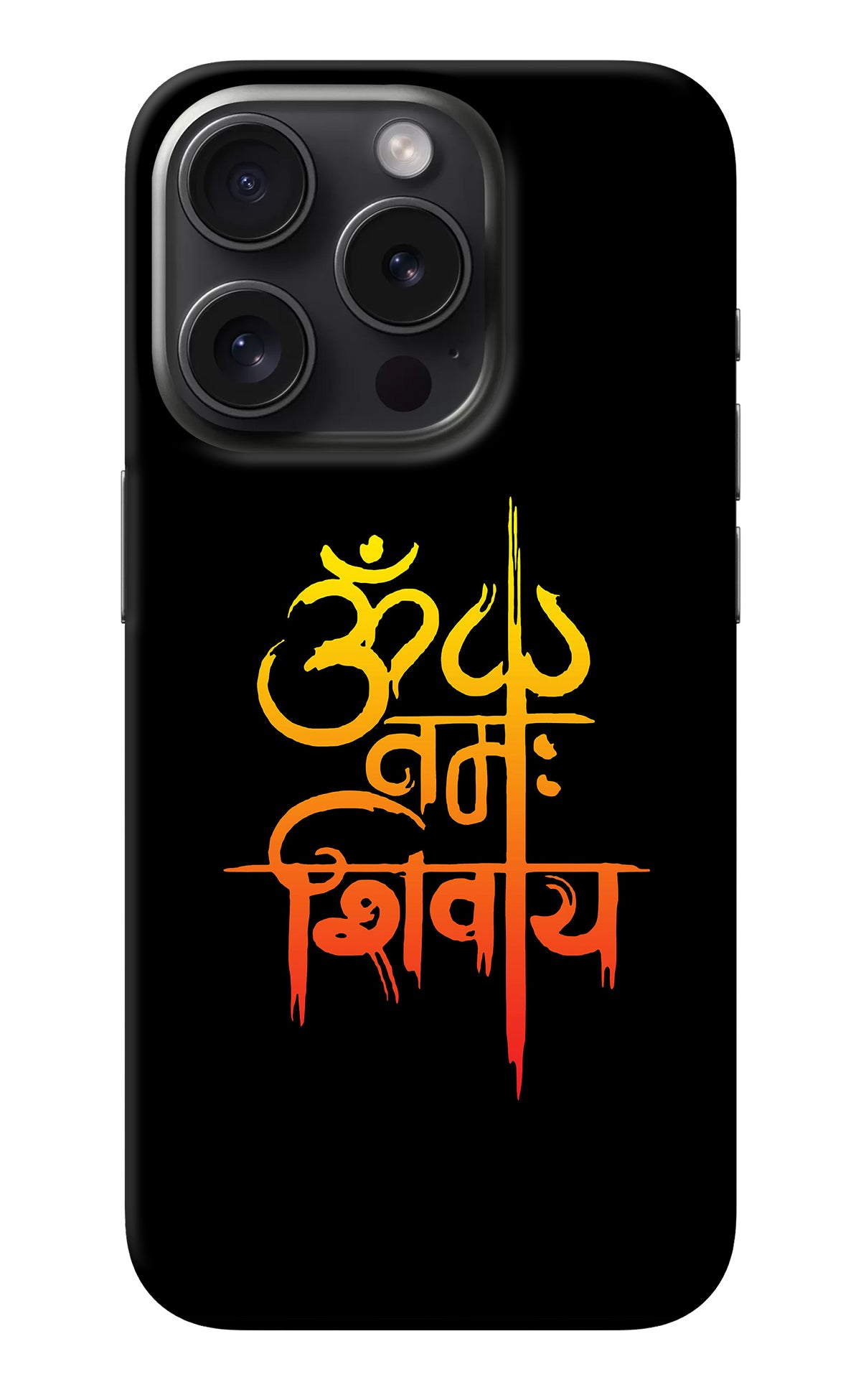 Om Namah Shivay iPhone 15 Pro Back Cover