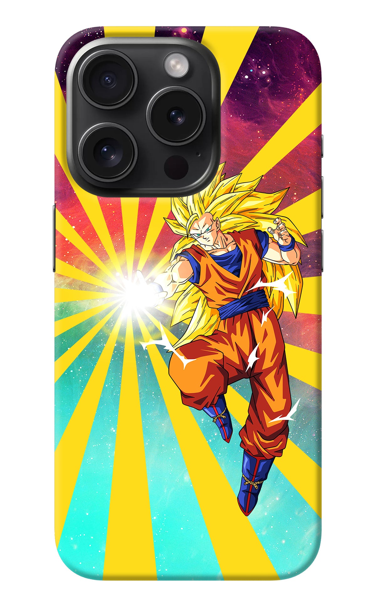 Goku Super Saiyan iPhone 15 Pro Back Cover