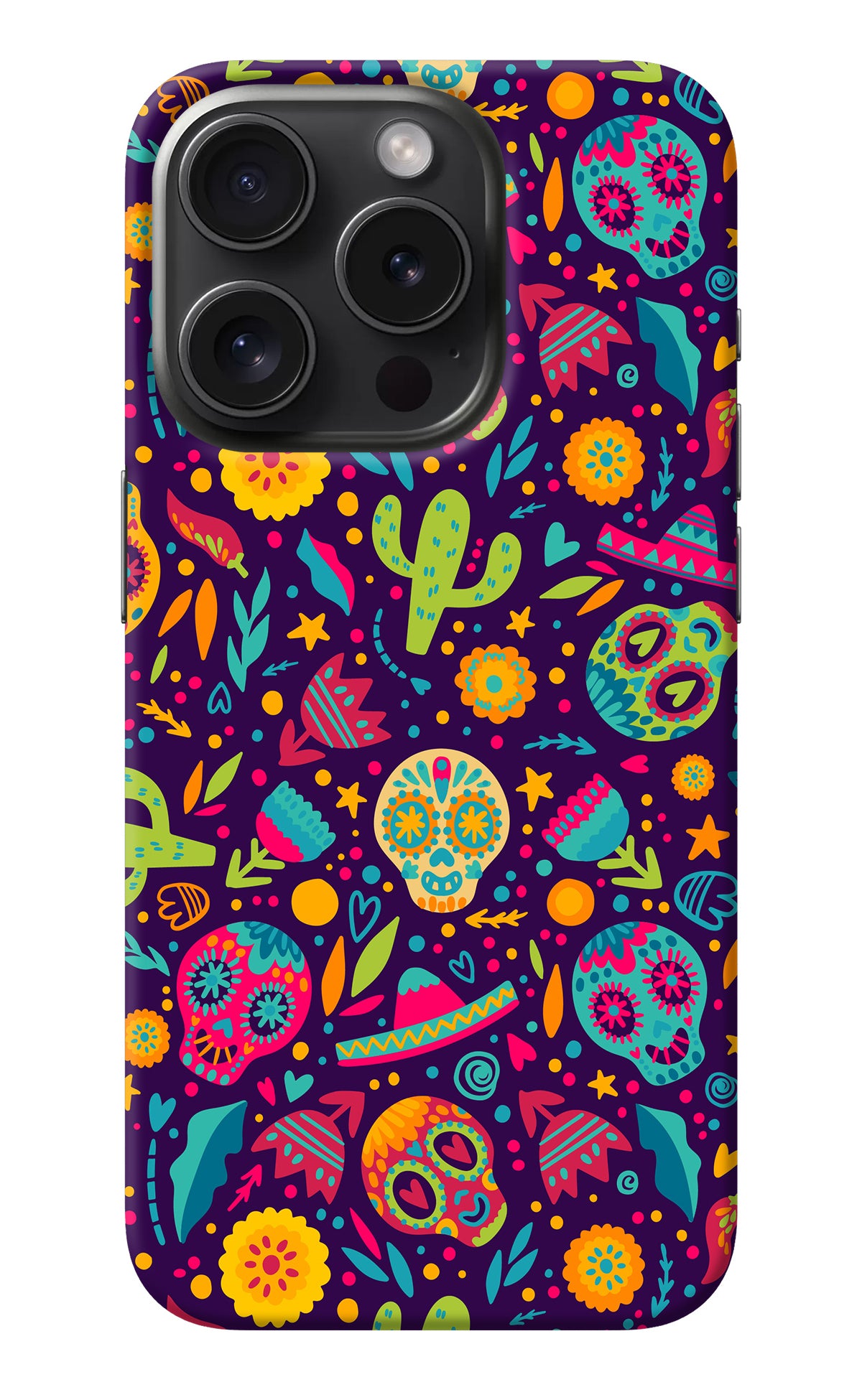 Mexican Design iPhone 15 Pro Back Cover