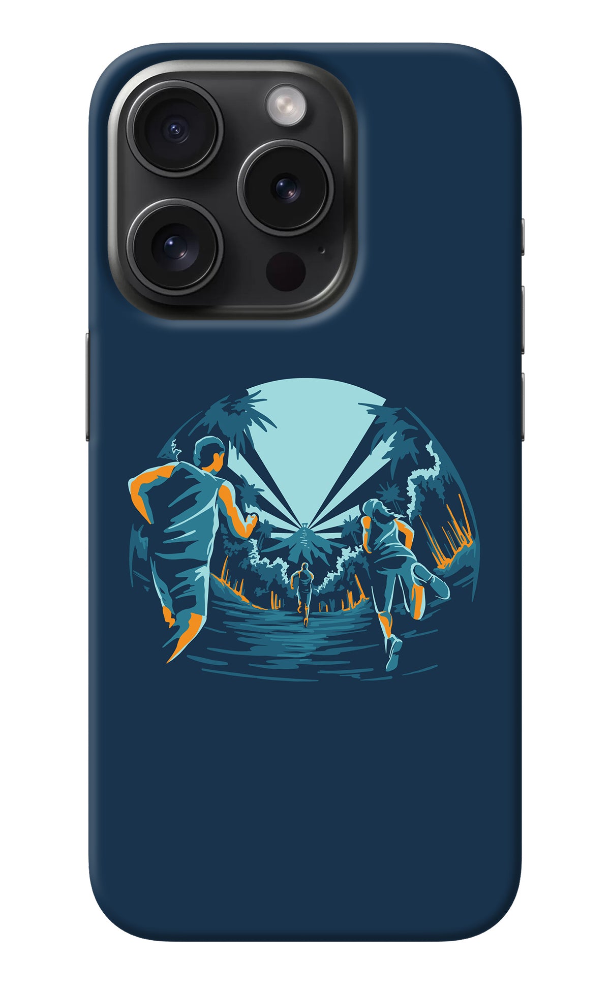 Team Run iPhone 15 Pro Back Cover