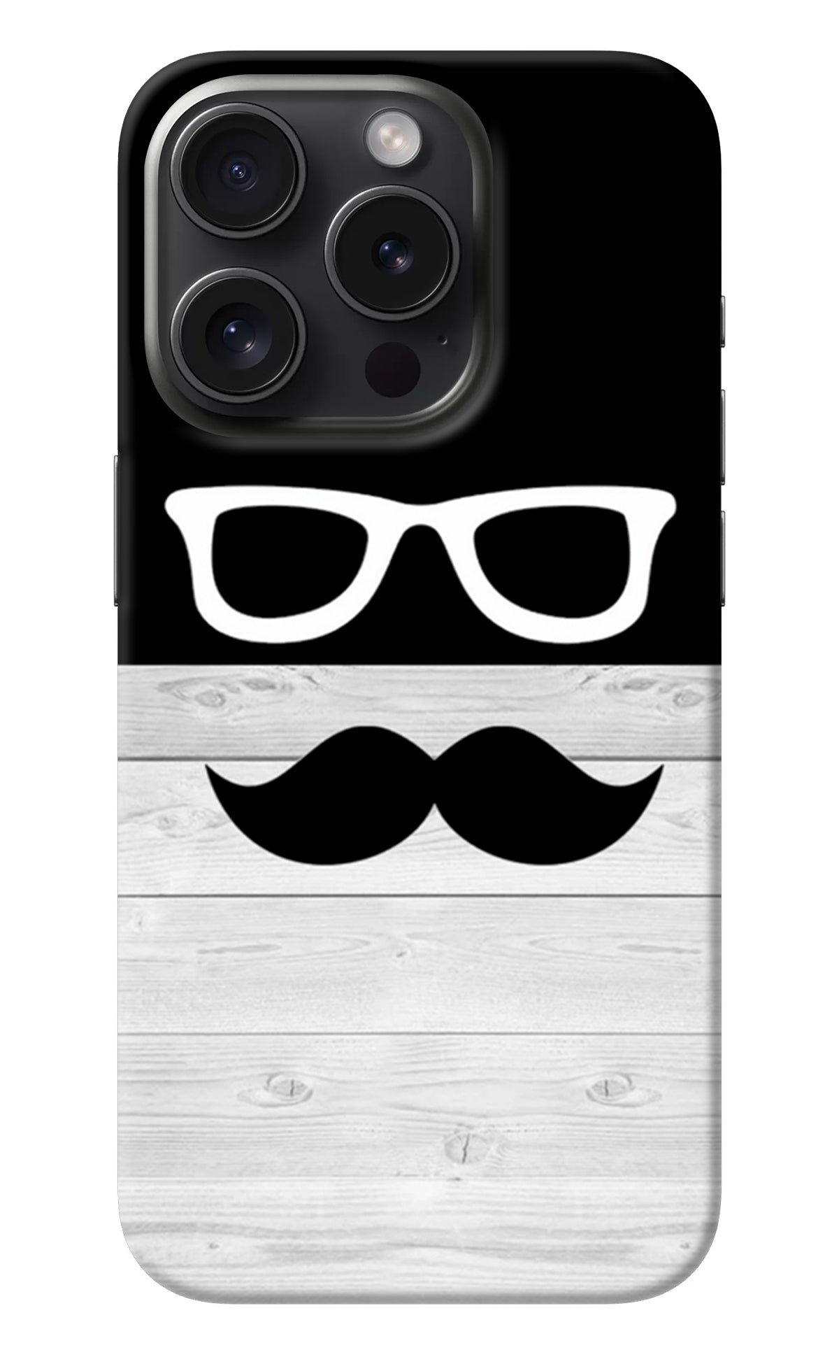 Mustache iPhone 15 Pro Max Back Cover