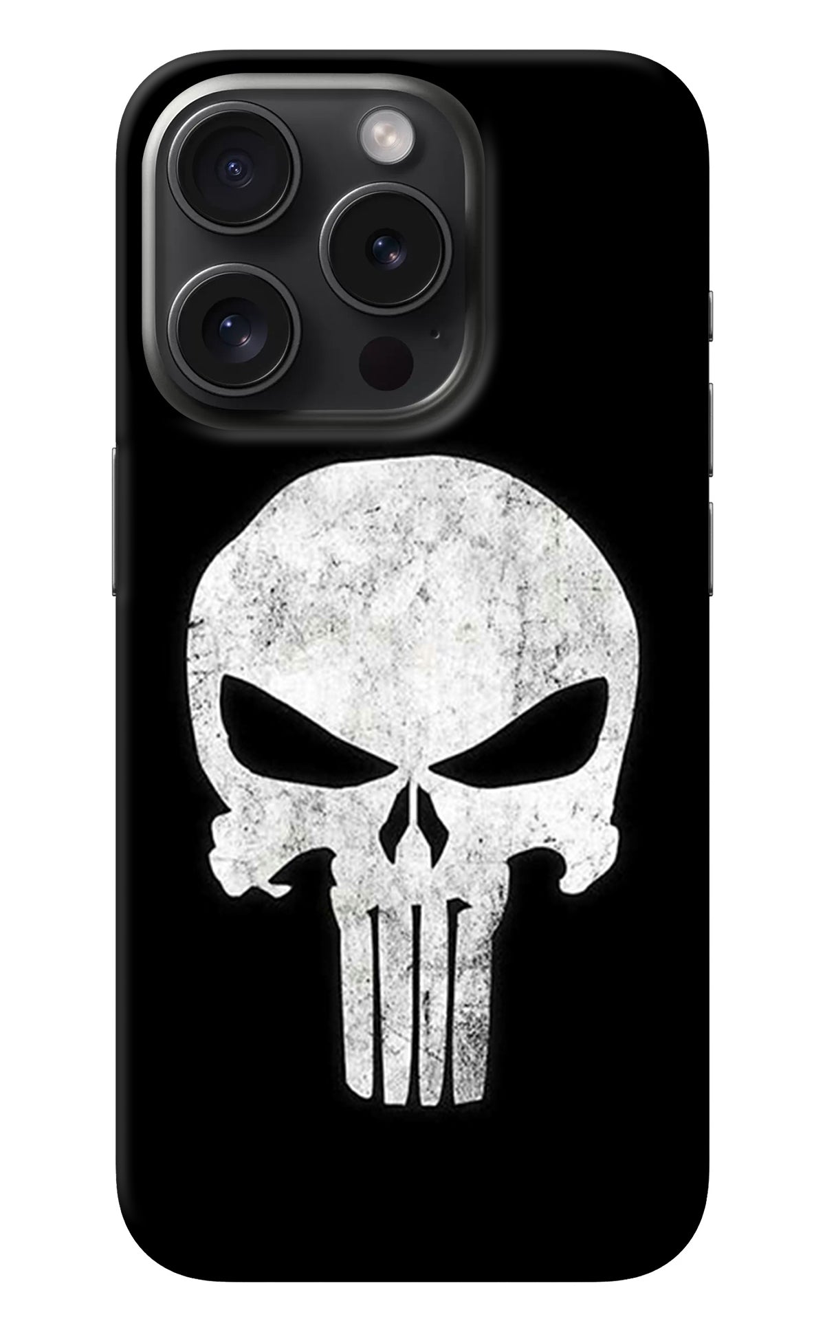 Punisher Skull iPhone 15 Pro Max Back Cover