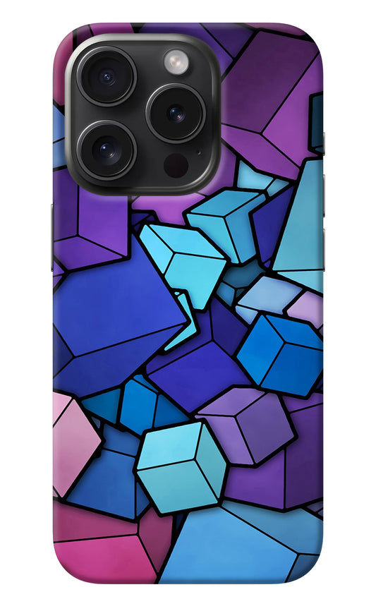 Cubic Abstract iPhone 15 Pro Max Back Cover