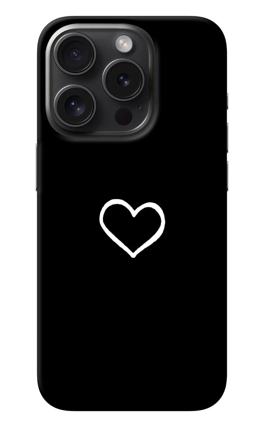 Heart iPhone 15 Pro Max Back Cover