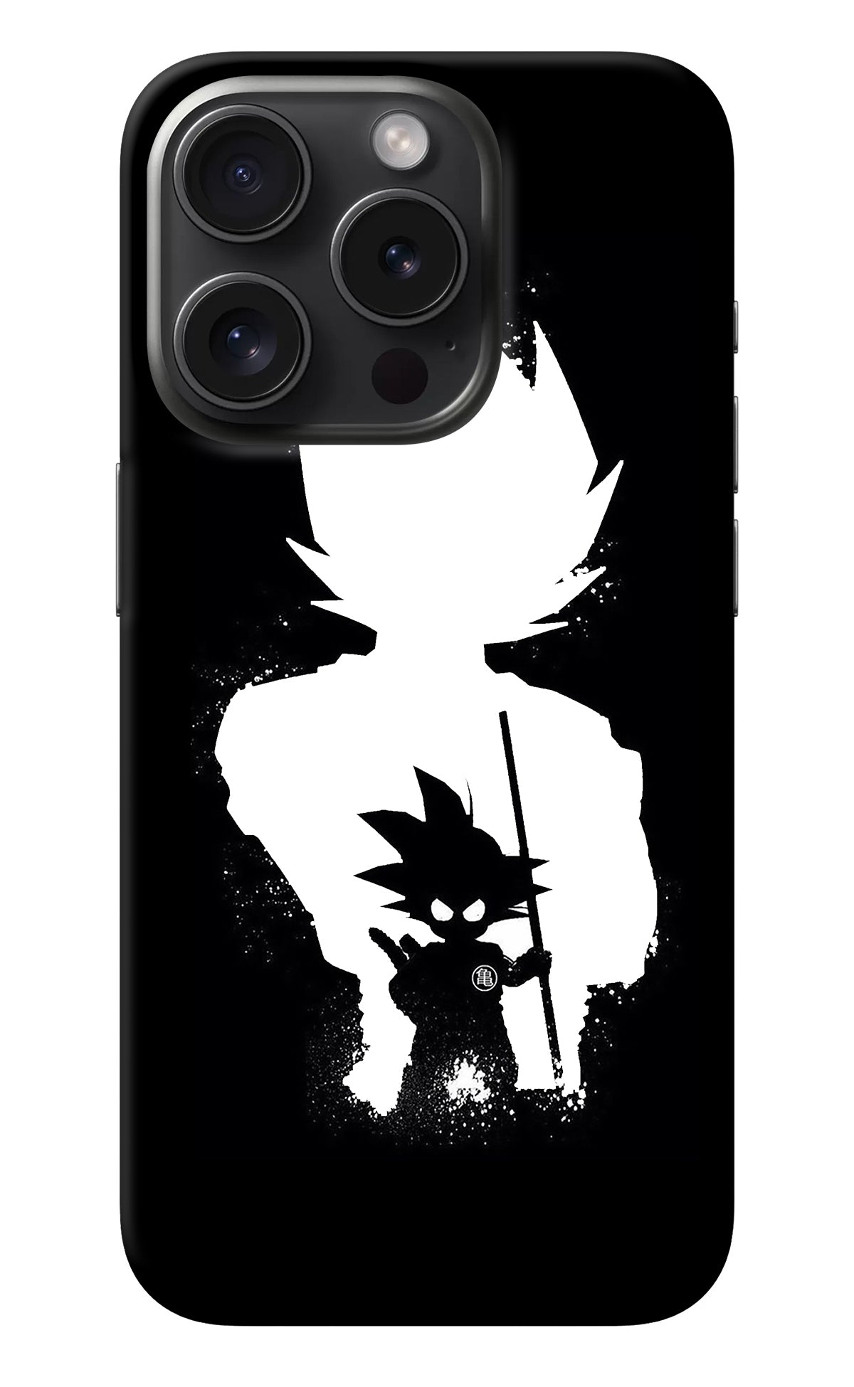 Goku Shadow iPhone 15 Pro Max Back Cover