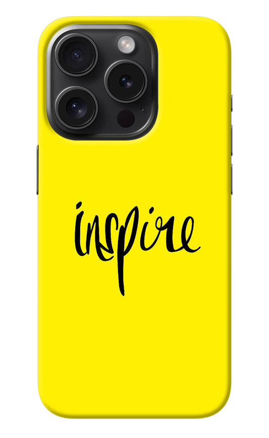 Inspire iPhone 15 Pro Max Back Cover