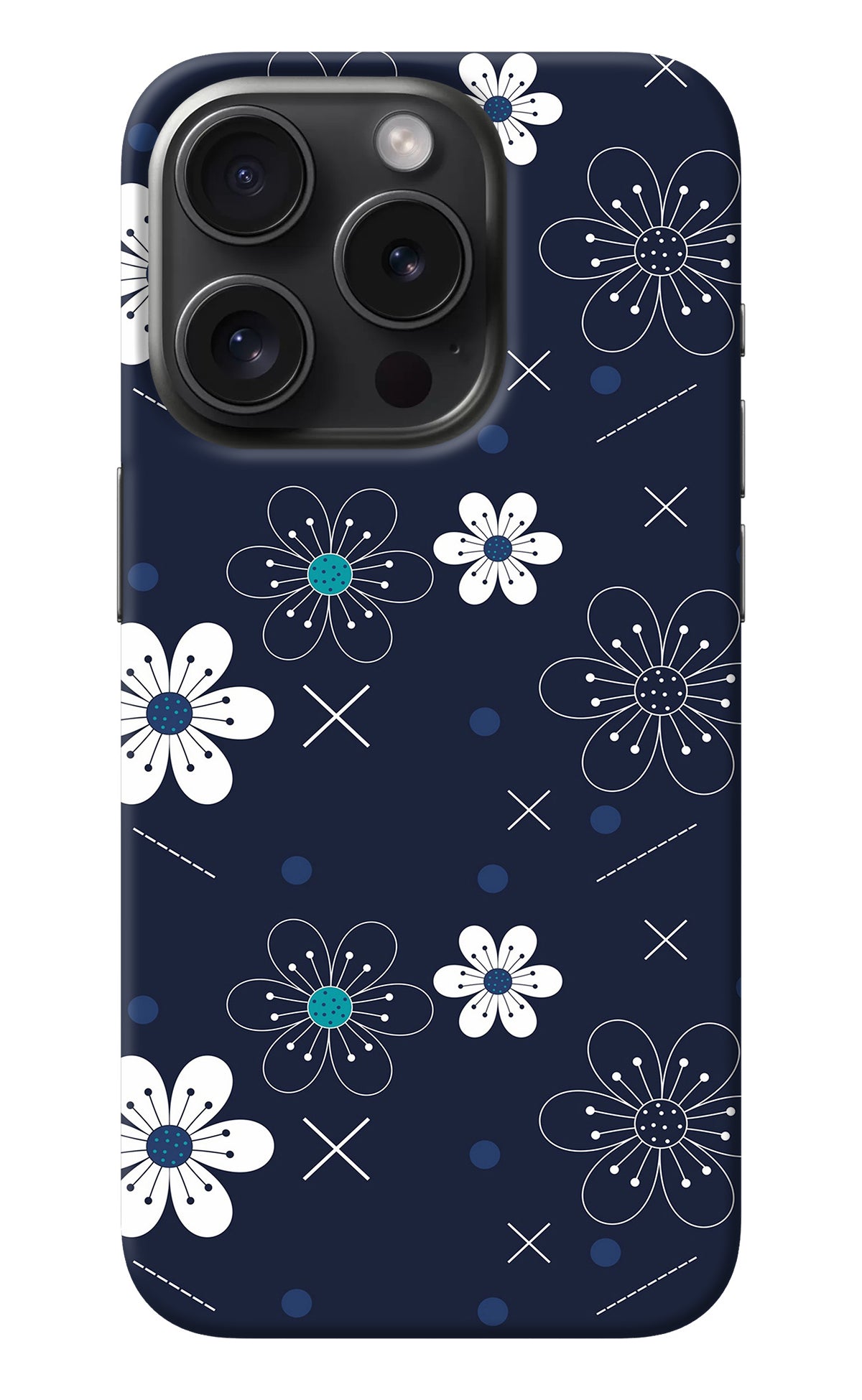 Flowers iPhone 15 Pro Max Back Cover