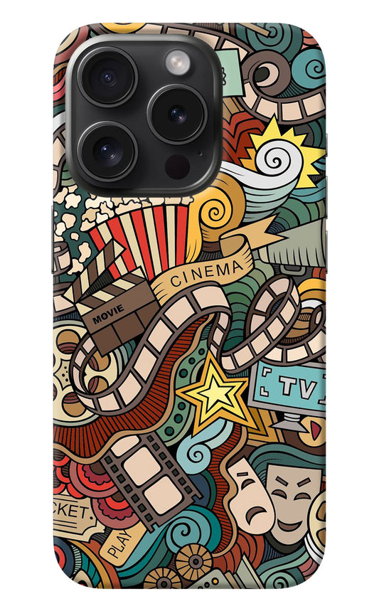 Cinema Abstract iPhone 15 Pro Max Back Cover