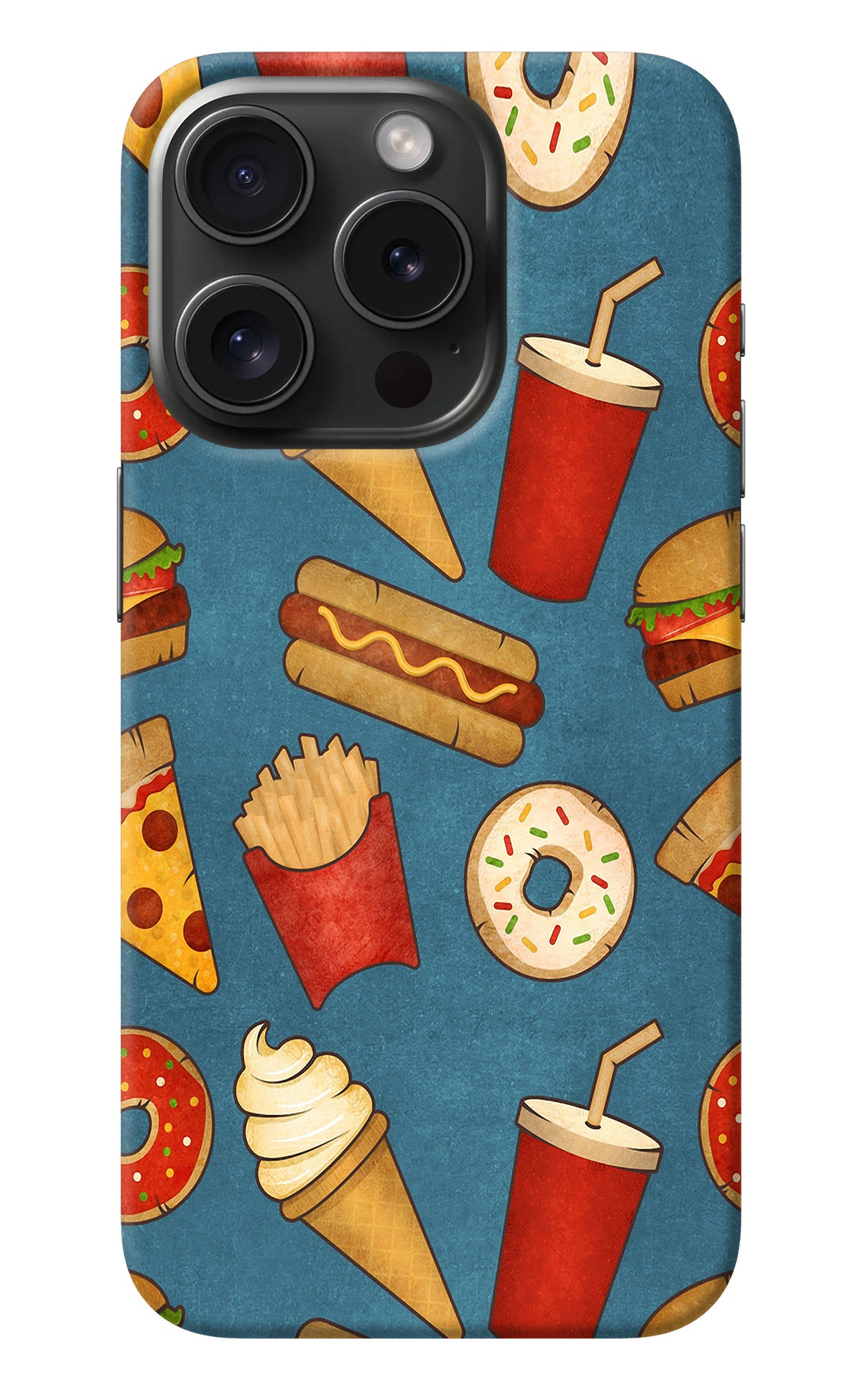 Foodie iPhone 15 Pro Max Back Cover