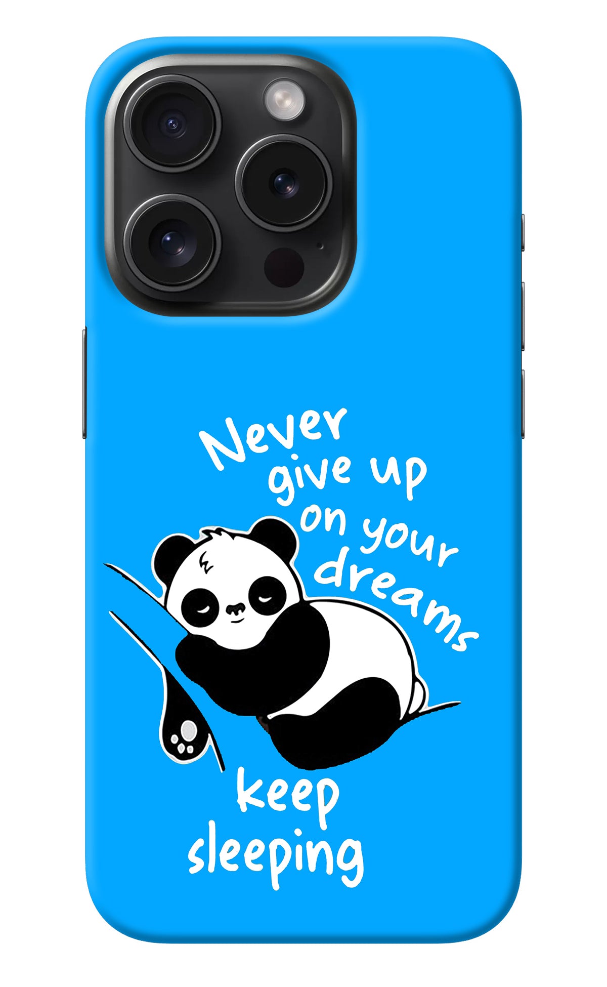 Keep Sleeping iPhone 15 Pro Max Back Cover