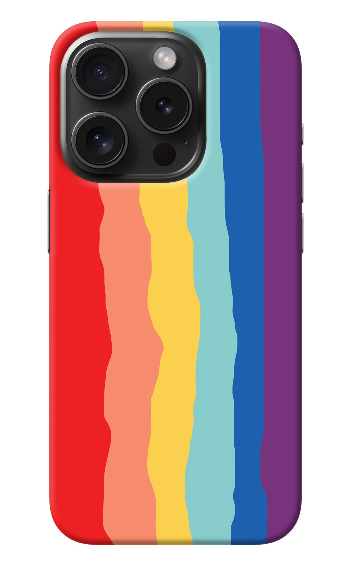 Rainbow iPhone 15 Pro Max Back Cover