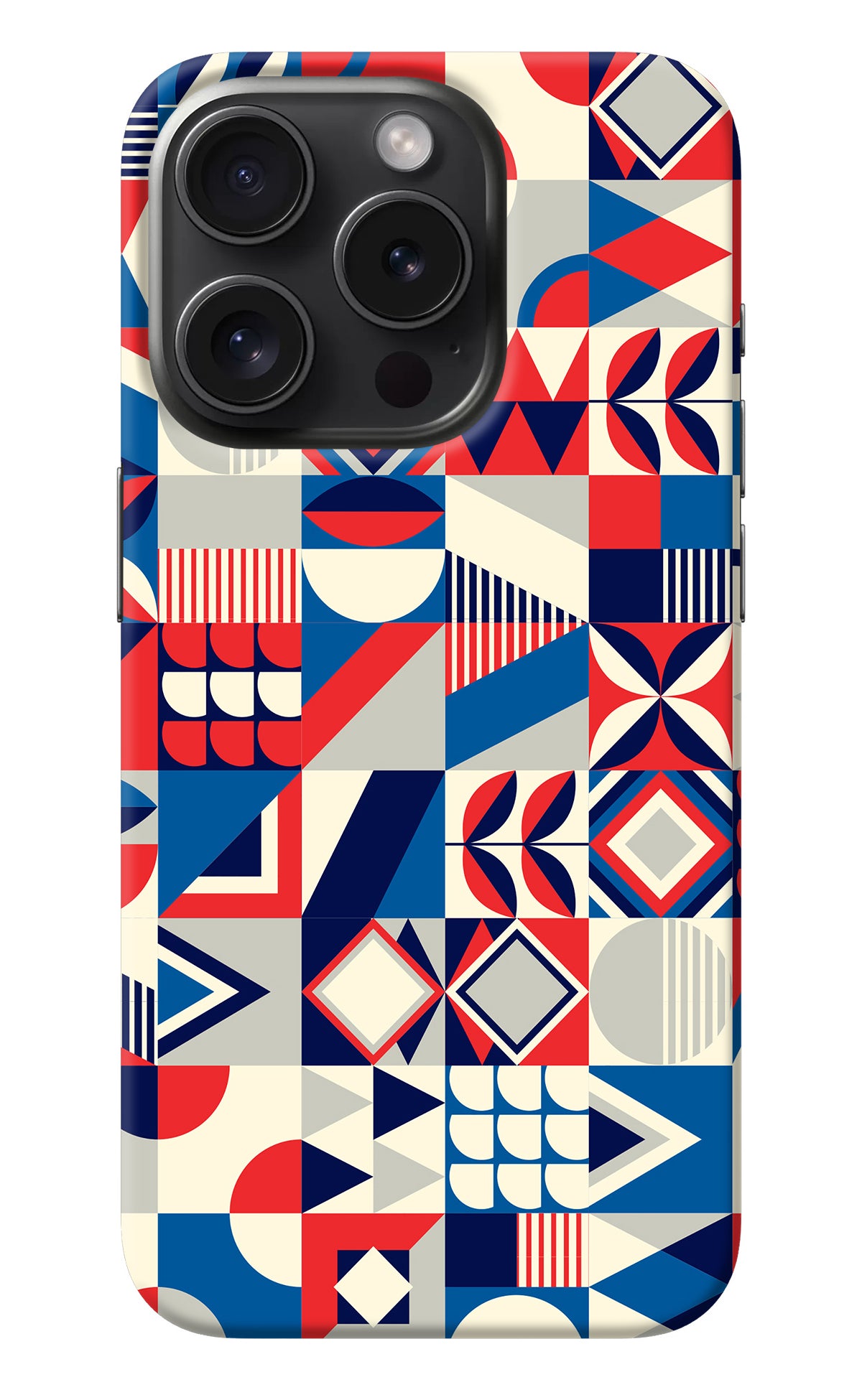 Colorful Pattern iPhone 15 Pro Max Back Cover