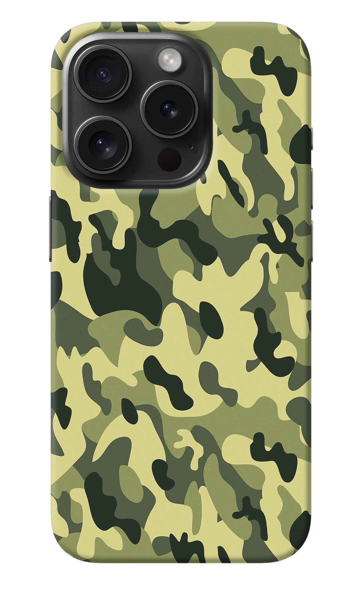 Camouflage iPhone 15 Pro Max Back Cover