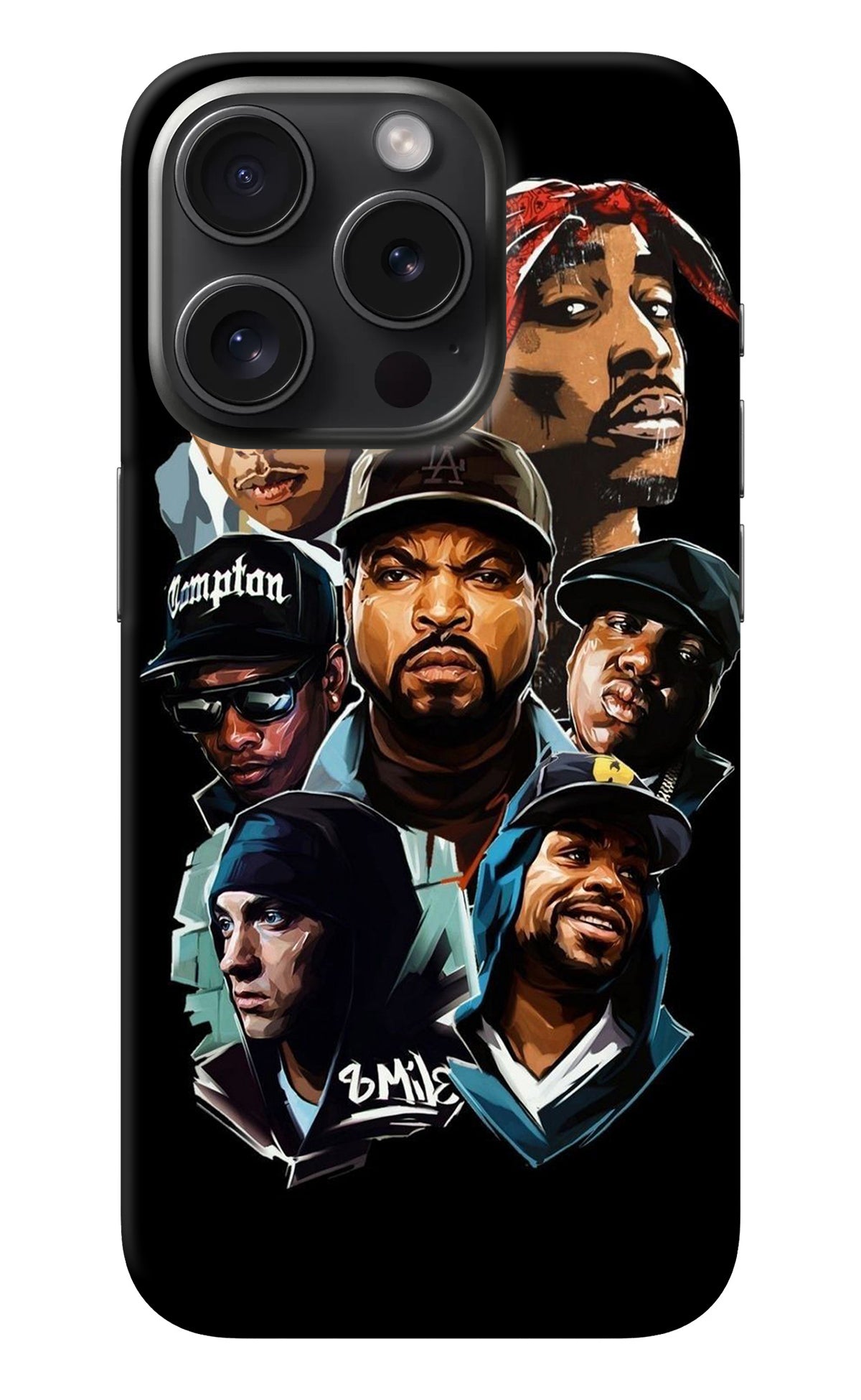 Rappers iPhone 15 Pro Max Back Cover