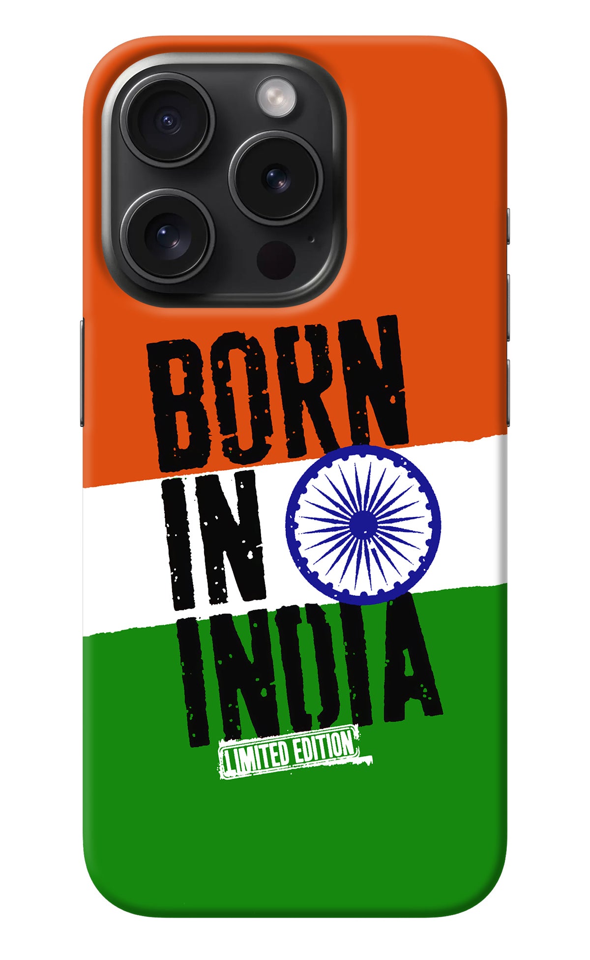 Born in India iPhone 15 Pro Max Back Cover