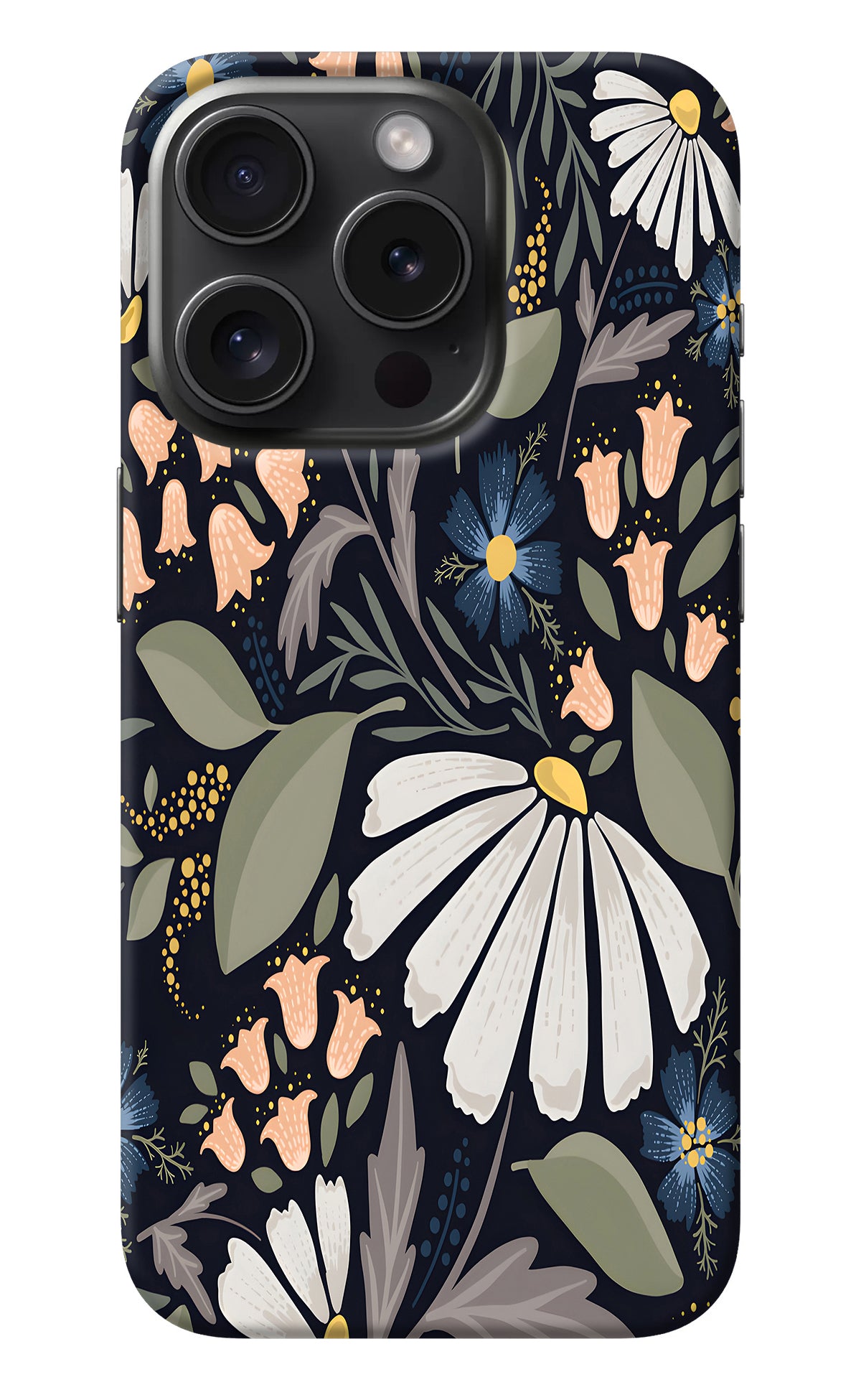 Flowers Art iPhone 15 Pro Max Back Cover