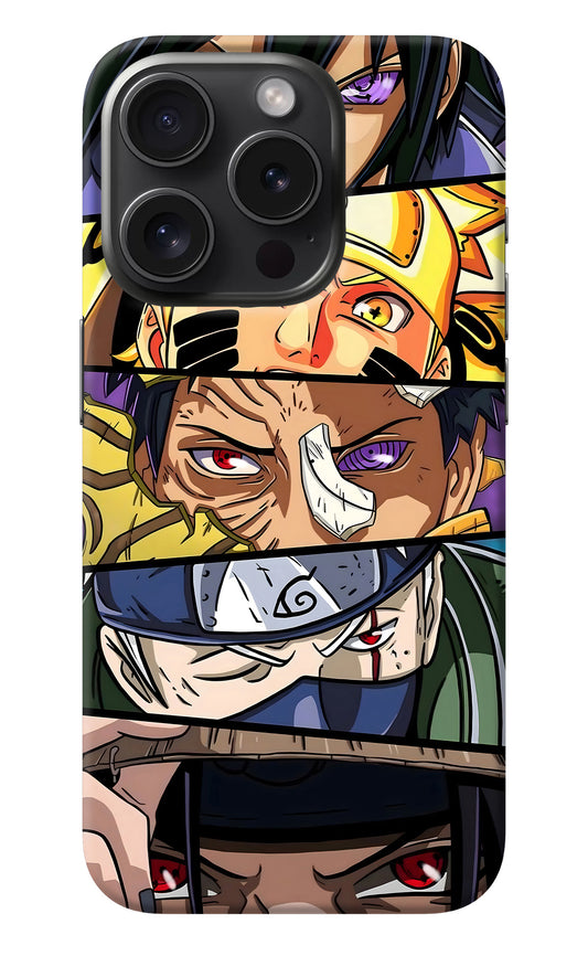 Naruto Character iPhone 15 Pro Max Back Cover
