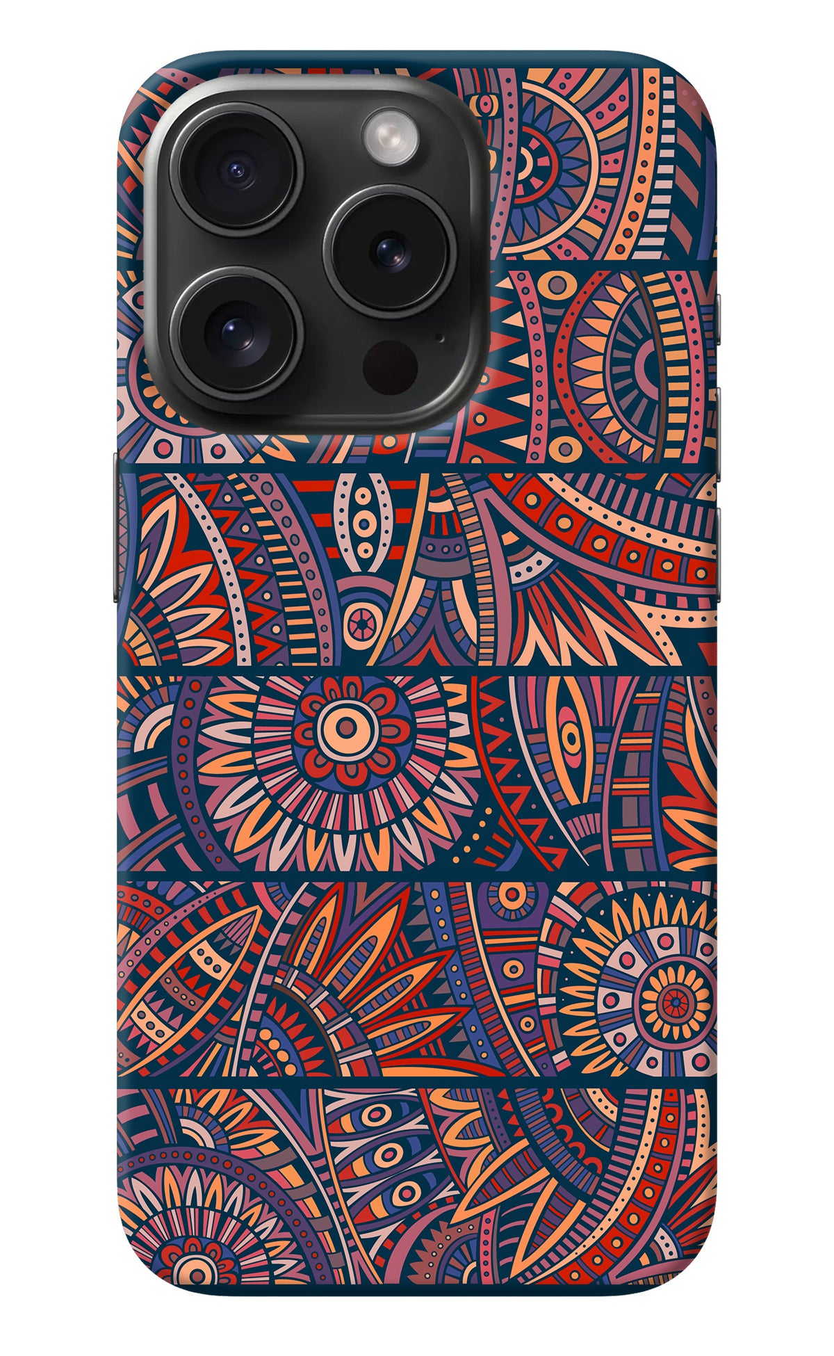 African Culture Design iPhone 15 Pro Max Back Cover