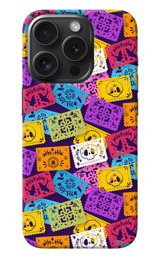 Mexican Pattern iPhone 15 Pro Max Back Cover