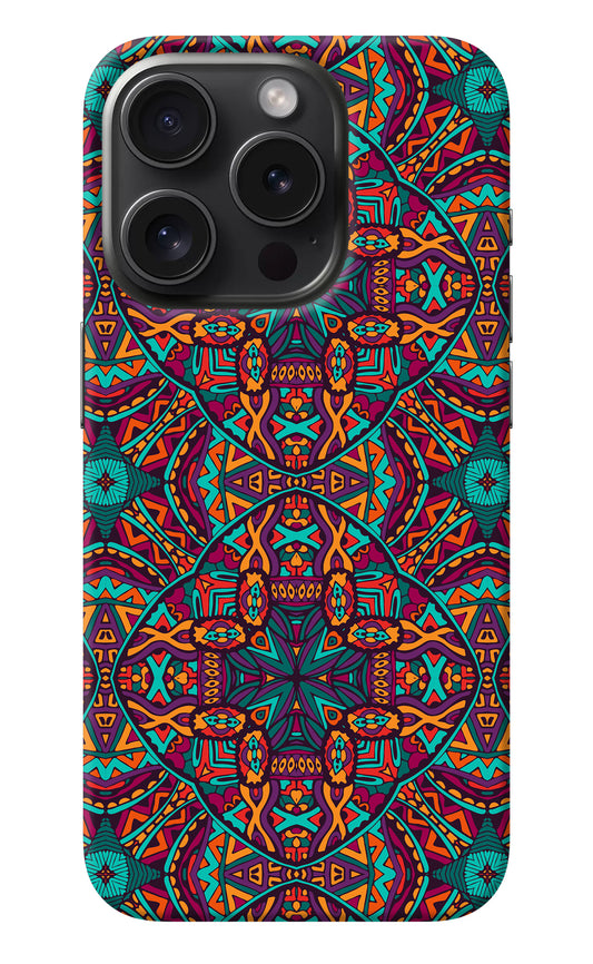 Colour Mandala iPhone 15 Pro Max Back Cover