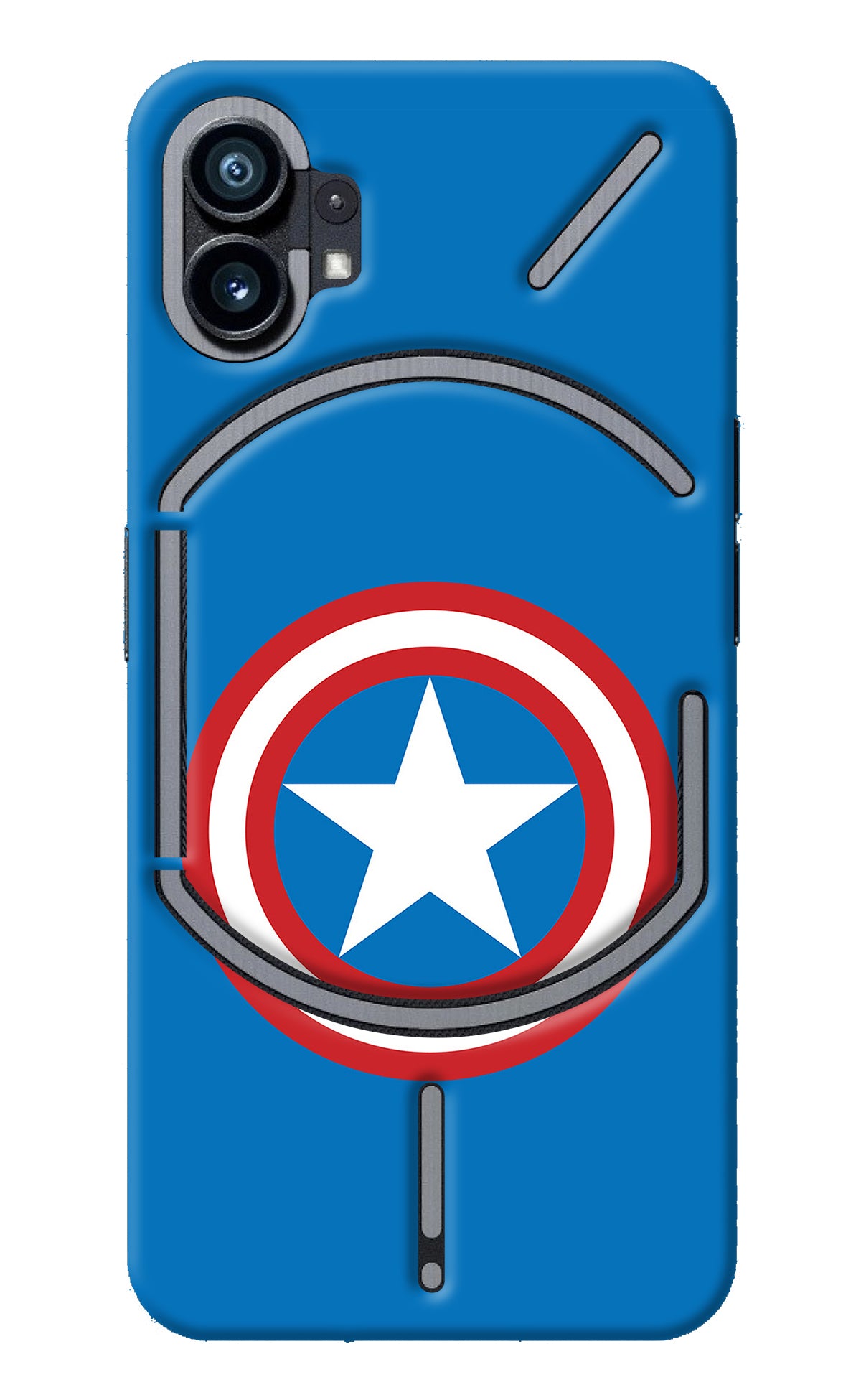 Captain America Logo Nothing Phone 1 Back Cover