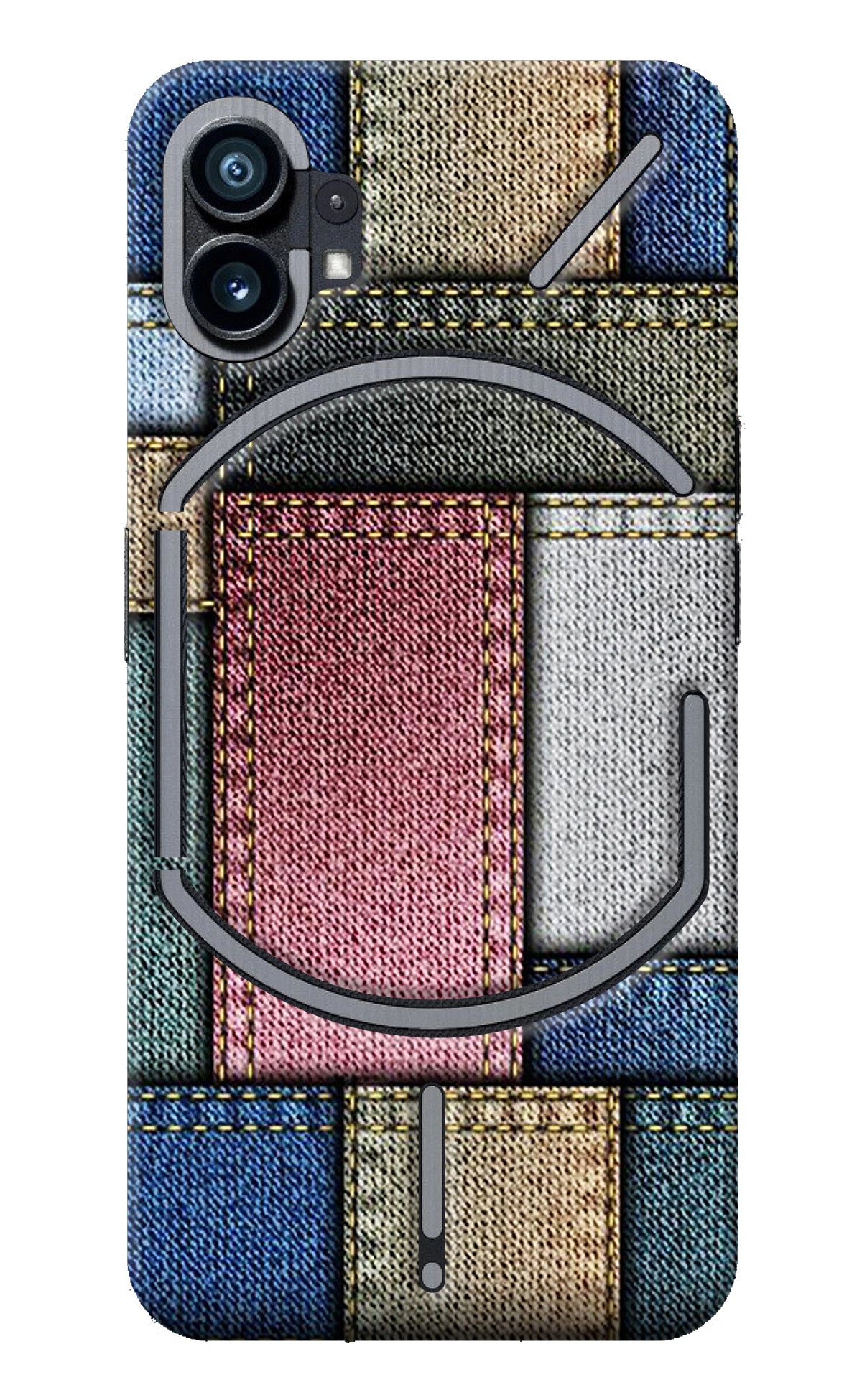 Multicolor Jeans Nothing Phone 1 Back Cover