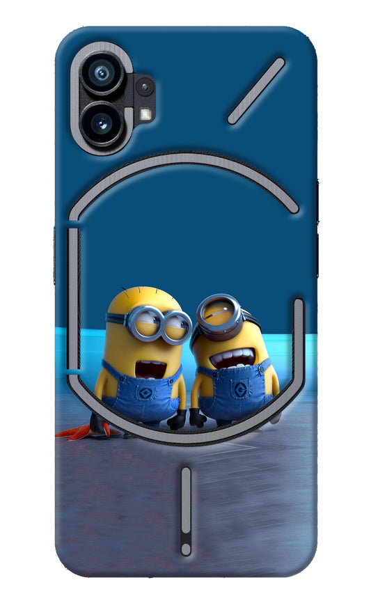 Minion Laughing Nothing Phone 1 Back Cover
